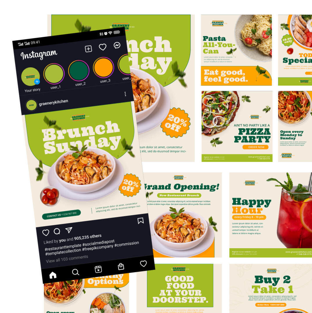 Restaurant Template Collection