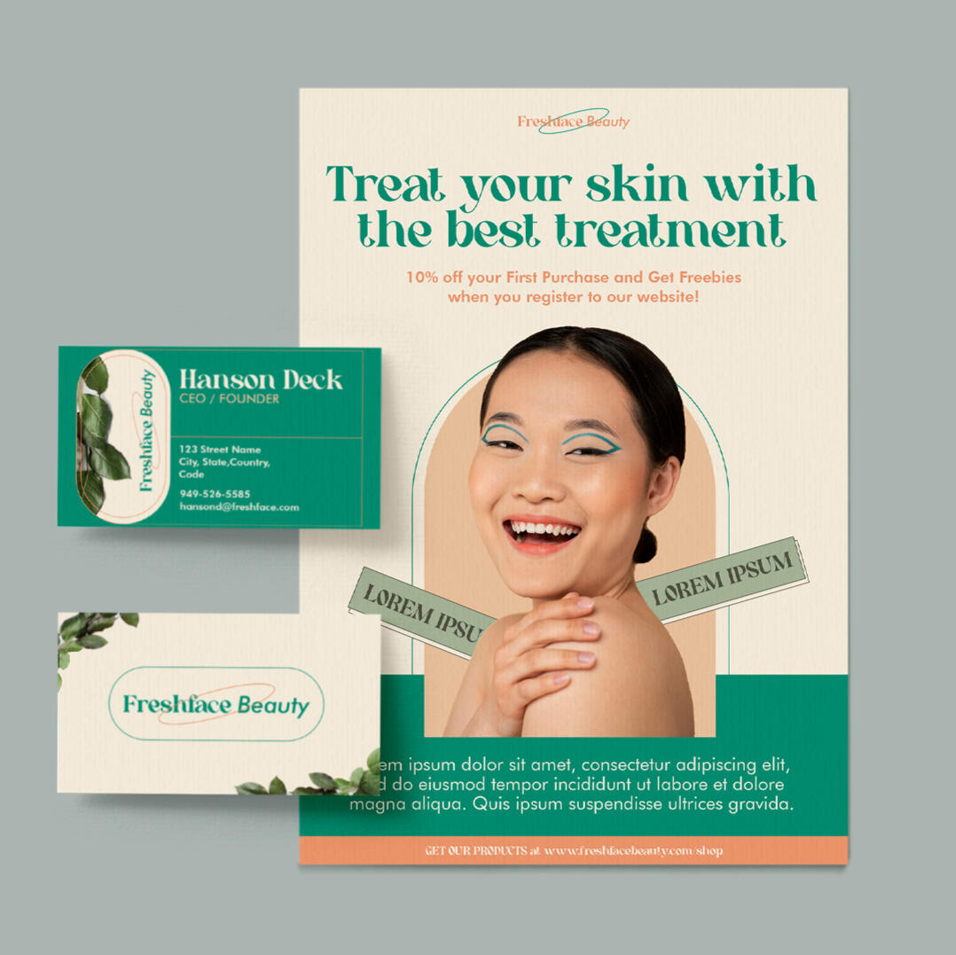 Korean Cosmetics Template Collection